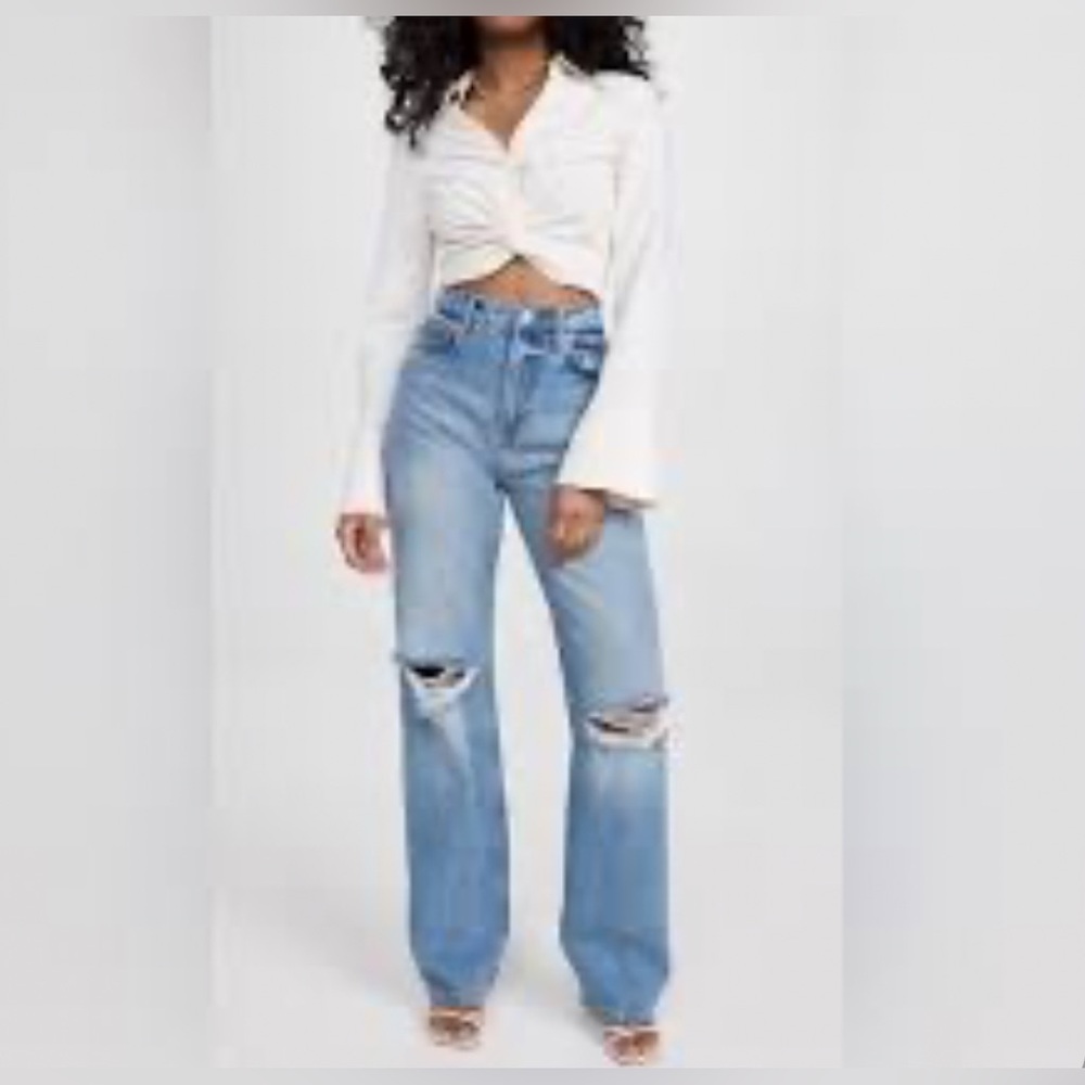 Reformation Wilder High Rise Wide Leg Jeans - Picture 3 of 10
